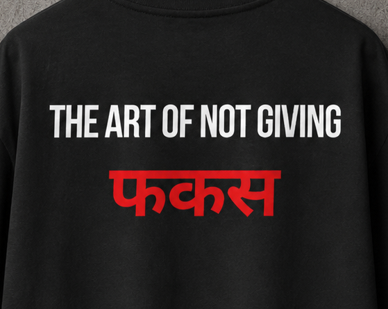 THE ART OF NOT GIVING F*KS